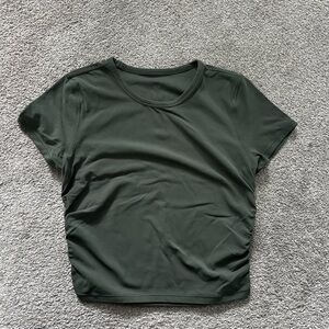 Lululemon Hold Tight Green Women's Tee